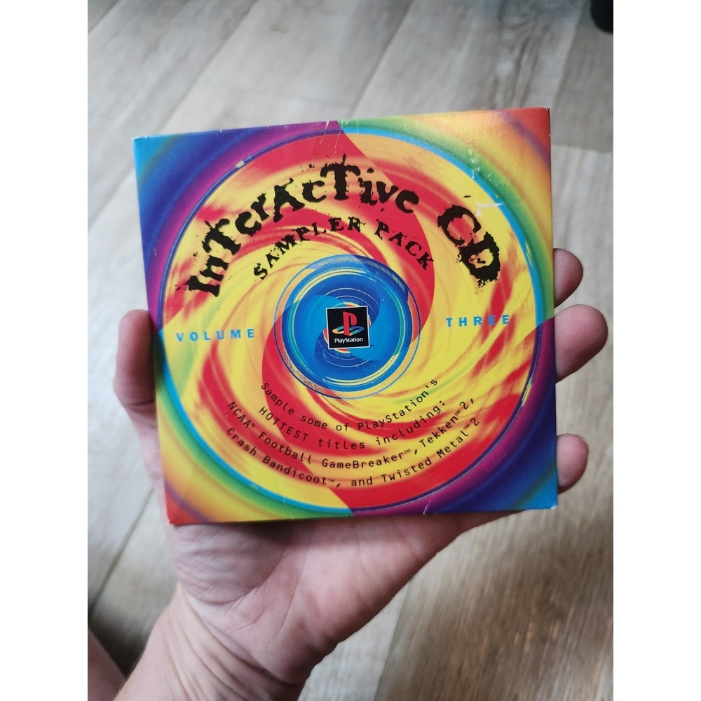 Playstation 1 PS1 Interactive CD Sampler Pack Volume 3 DEMO DISC